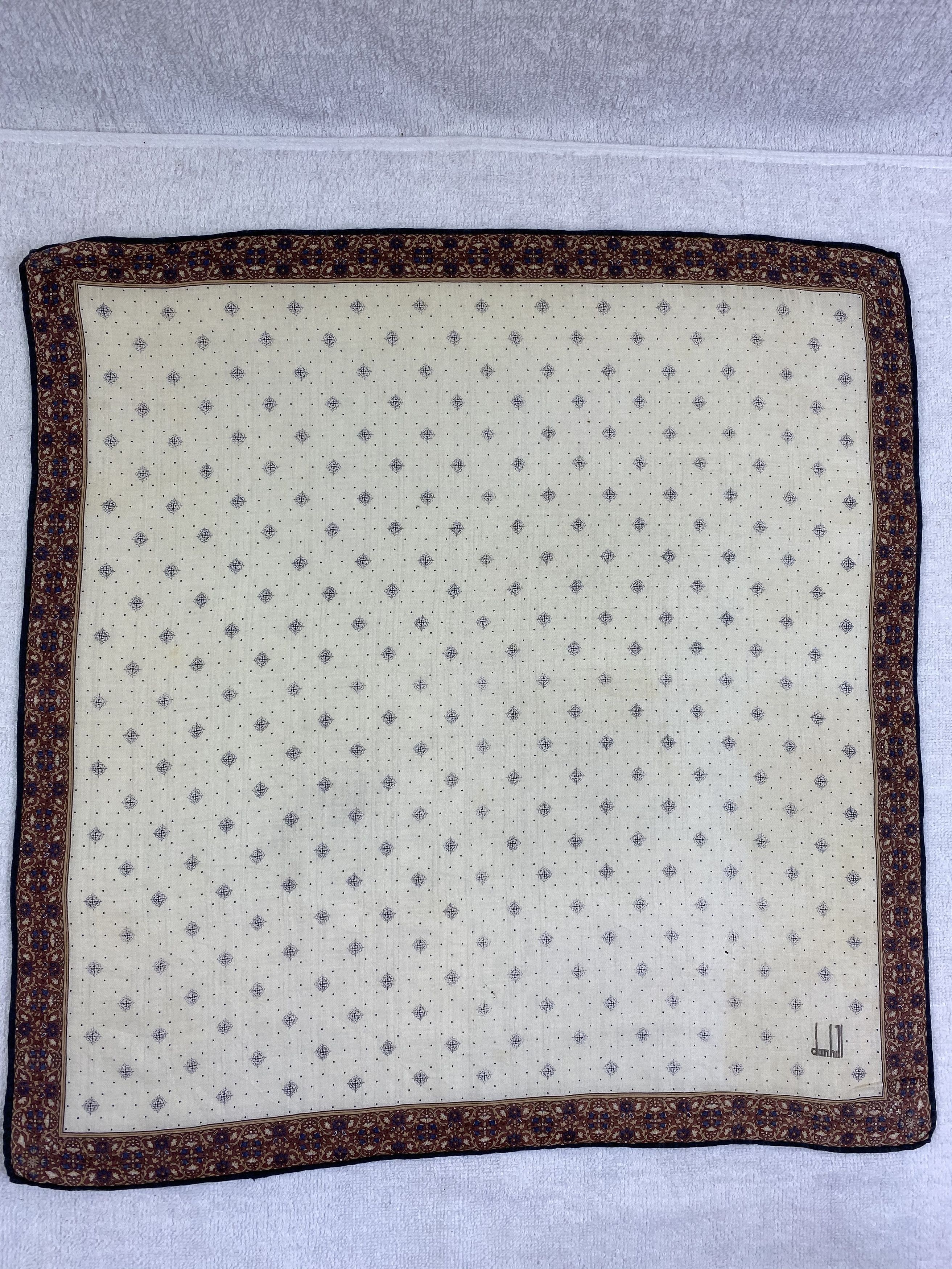 Alfred Dunhill × Vintage Alfred Dunhill Handkerchief / Bandana / Neckerchief Size ONE SIZE - 3 Thumbnail