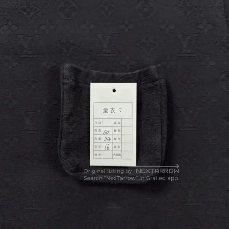 Louis Vuitton Louis Vuitton Black Cotton Men's T-Shirt . Size US M / EU 48-50 / 2 - 5 Thumbnail