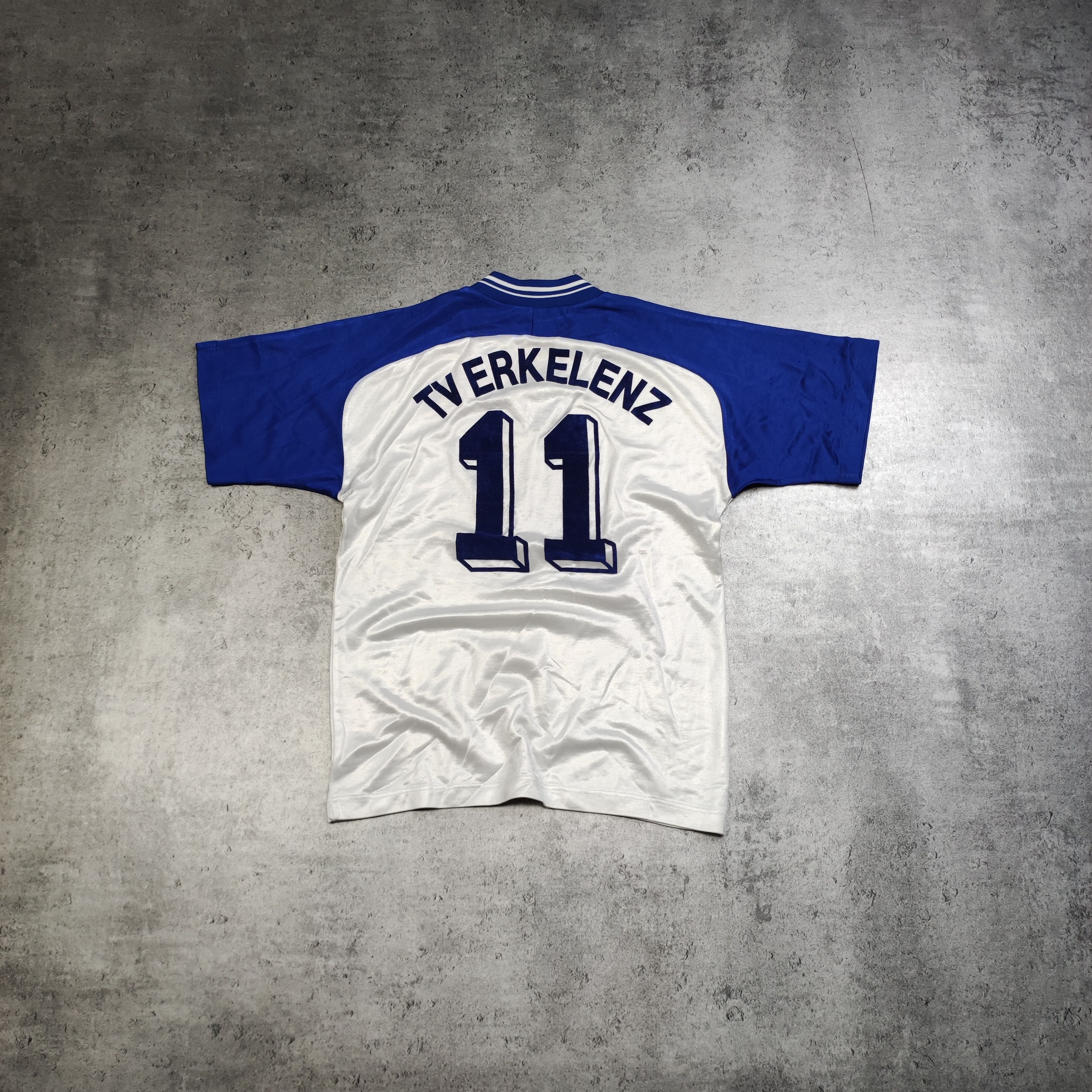 Vintage RARE Vintage 80s Erima TV Erkelenz Football Match Jersey Size US S / EU 44-46 / 1 - 1 Thumbnail