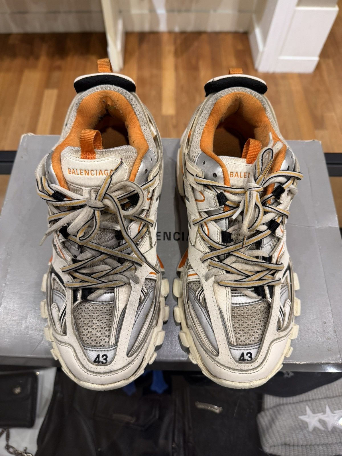 Balenciaga Balenciaga Track - White/Orange Size US 10 / EU 43 - 4 Thumbnail