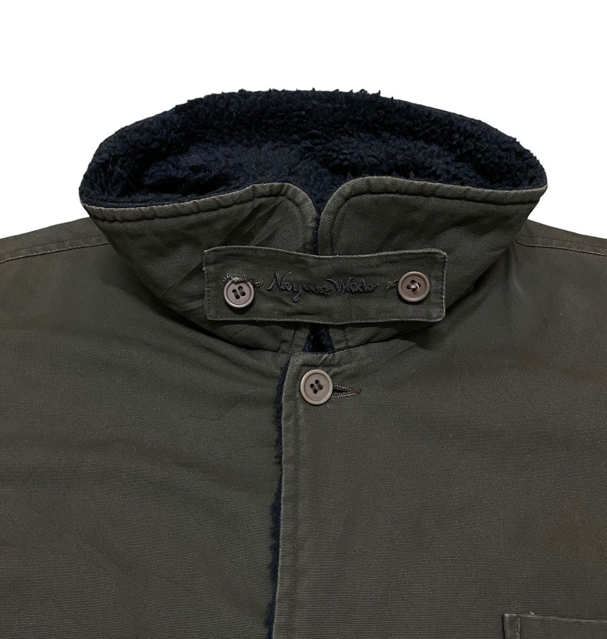 Vintage Rare Design Vintage Brand Neyries USN Sherpa Jacket 1990s Size US L / EU 52-54 / 3 - 9 Thumbnail