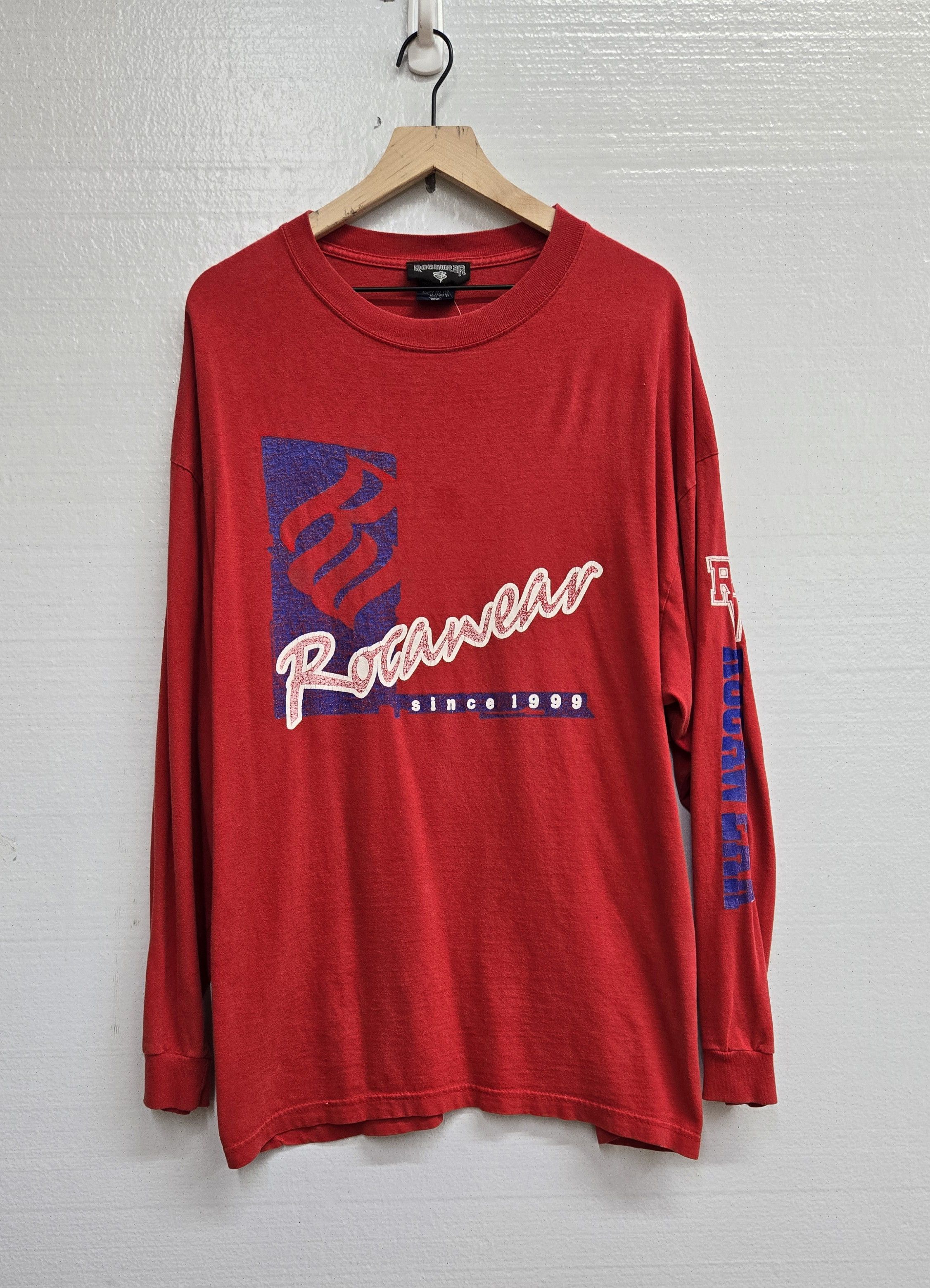 Rocawear Vintage early Y2k Jay Z rocawear long sleeve Size US XXL / EU 58 / 5 - 1 Thumbnail