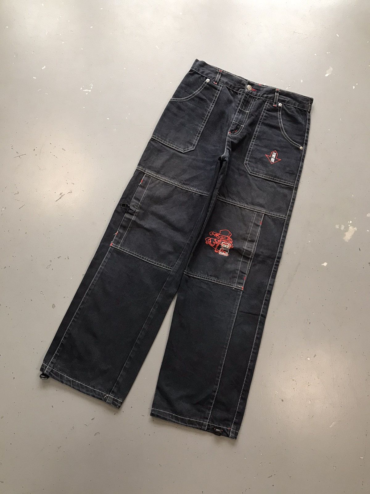 Vintage Vintage faded Femy boy urban squad crazy boy cargo denim Size US 30 / EU 46 - 3 Thumbnail