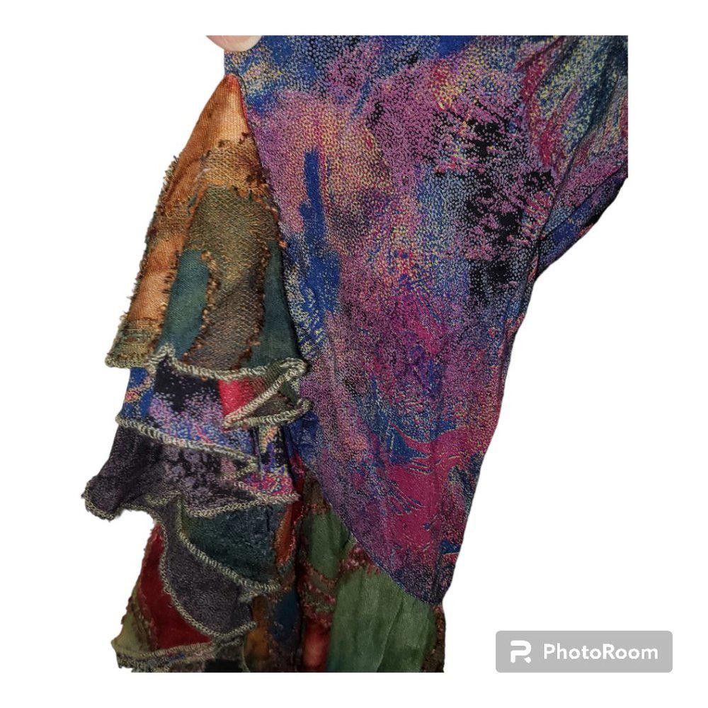 Designer CT734 Ethyl Floral Long Sleeve Blouse S Size S / US 4 / IT 40 - 3 Thumbnail
