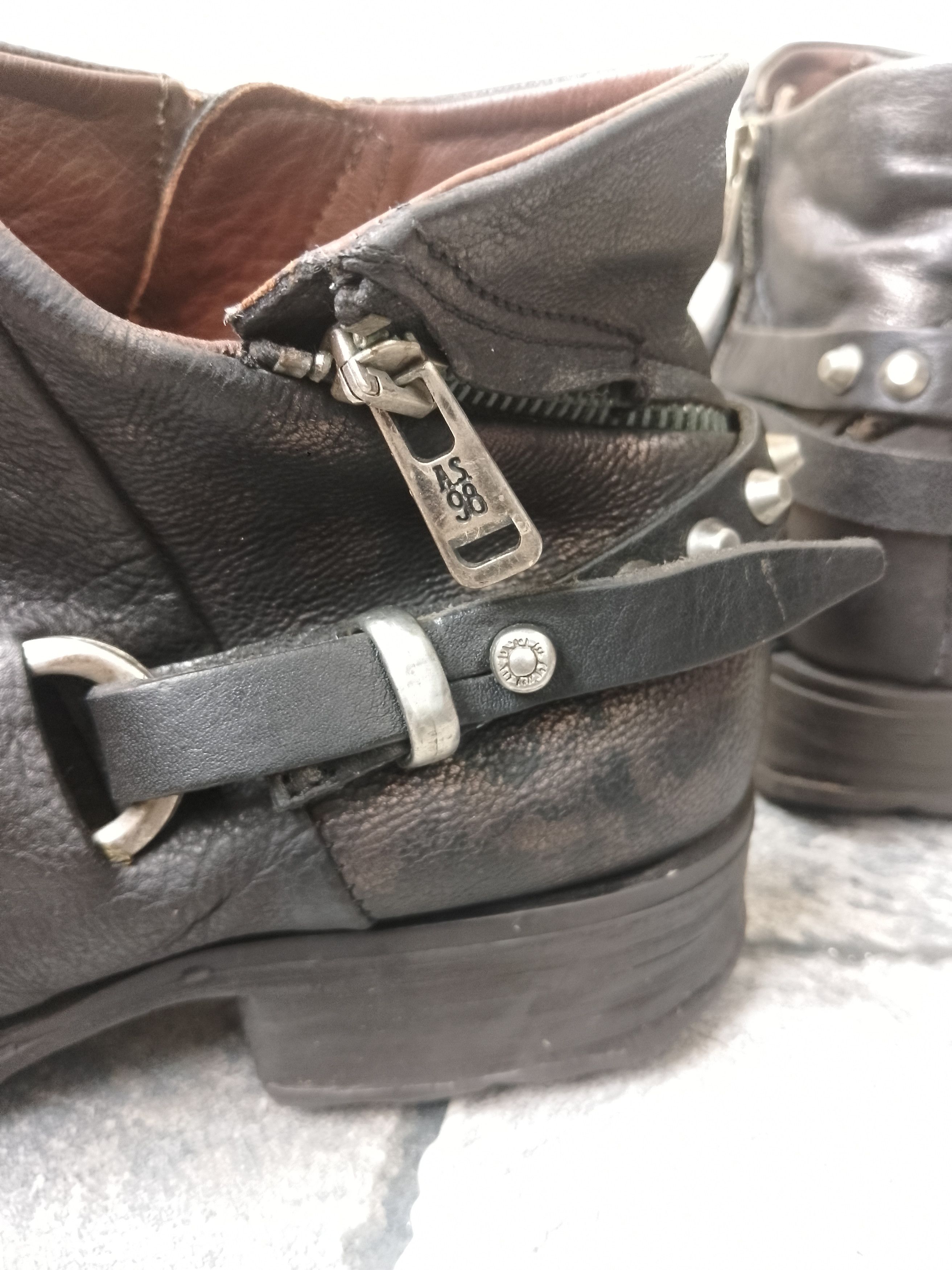 A.S.98 A. S . 98 STEVE ANKLE BOOTS Size US 8 / EU 41 - 4 Thumbnail