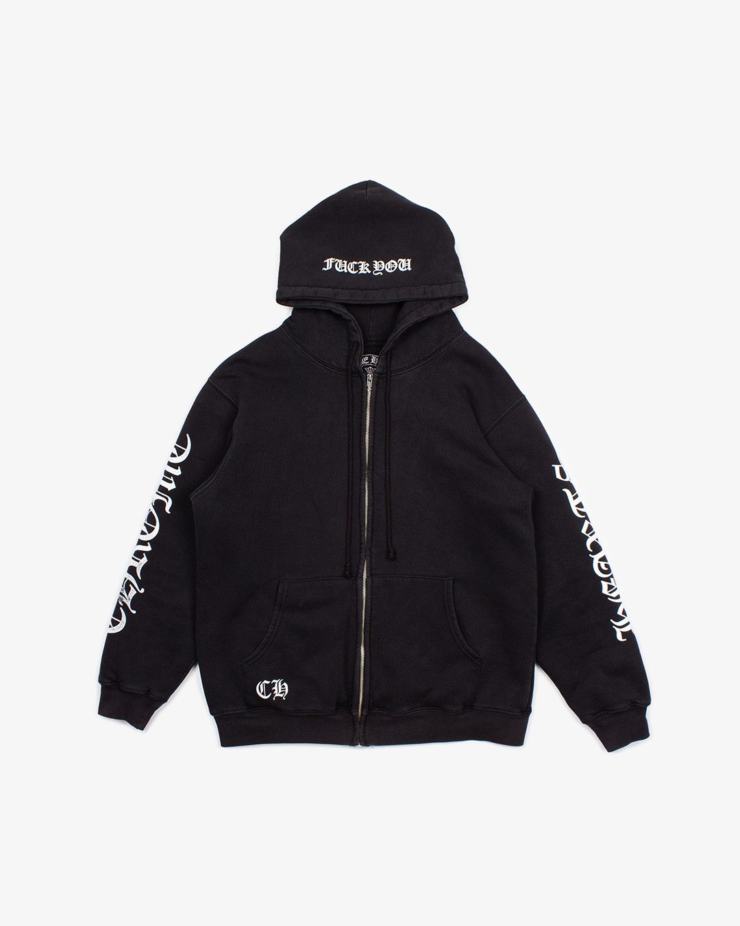 Chrome Hearts CHROME HEARTS BALCK THERMAL HORSESHOE HOODIE (OG) Size US L / EU 52-54 / 3 - 1 Thumbnail