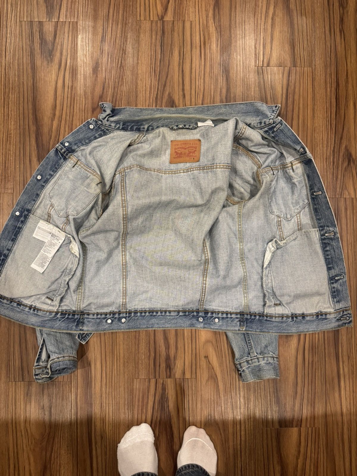 Levi's Levi’s Light Wash Denim Jacket Size US S / EU 44-46 / 1 - 2 Thumbnail