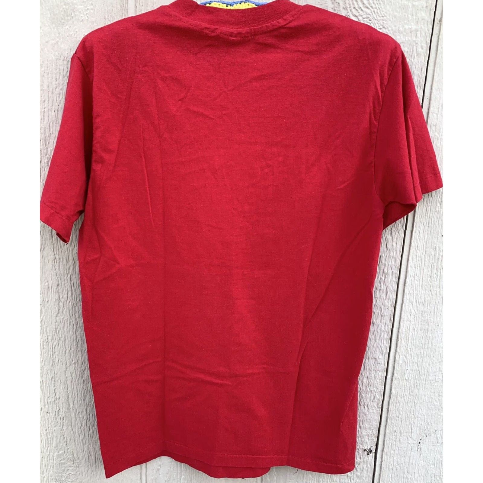 Hanes VINTAGE Hanes St. John Pro Musica Antigua T-Shirt Graphic Tee M Red Mens 1980s Size US M / EU 48-50 / 2 - 7 Thumbnail