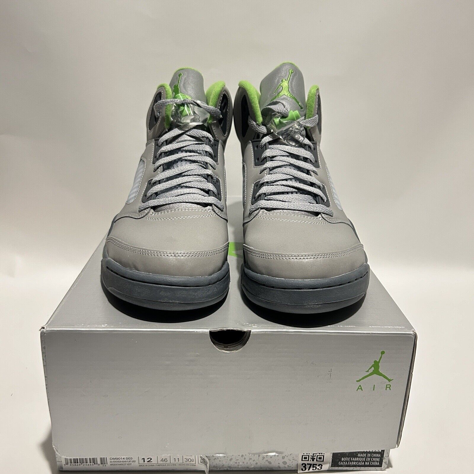 Nike Nike Air Jordan 5 Retro “Green Bean” 2024 Size US 12 / EU 45 - 2 Thumbnail