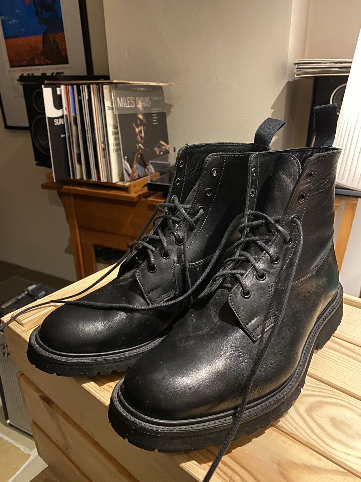 Tricker's Trickers Burford Plain Derby Boots | Grailed