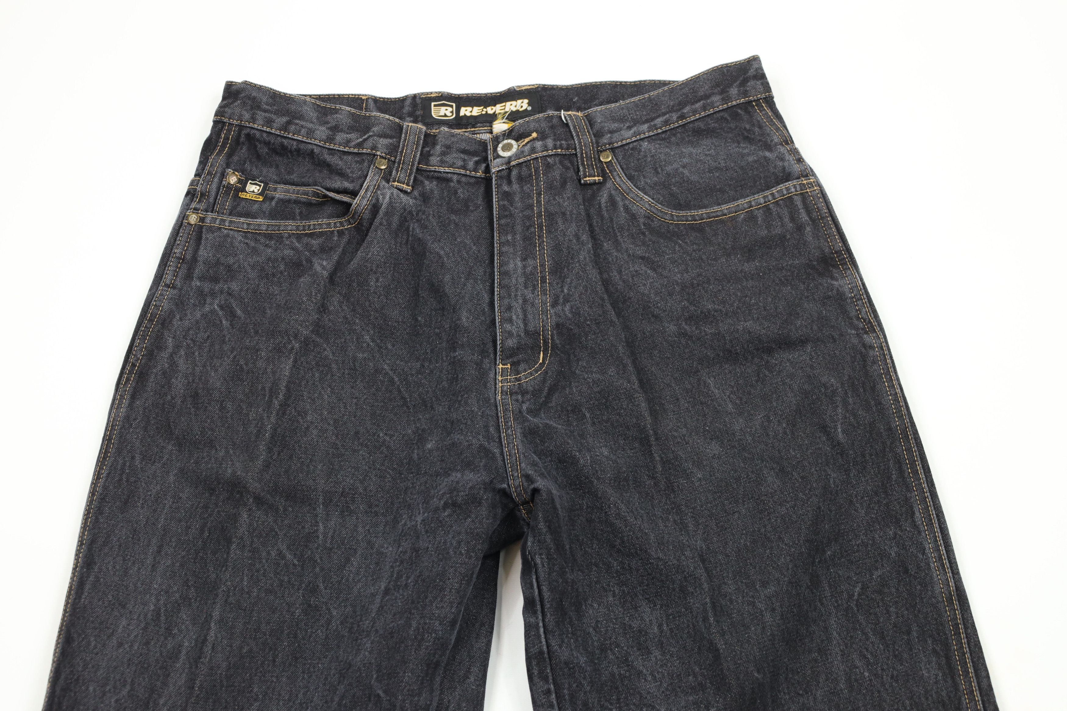 Vintage Vintage 90s Y2K Streetwear Fit Wide Leg Skateboard Jeans Size US 32 / EU 48 - 2 Thumbnail