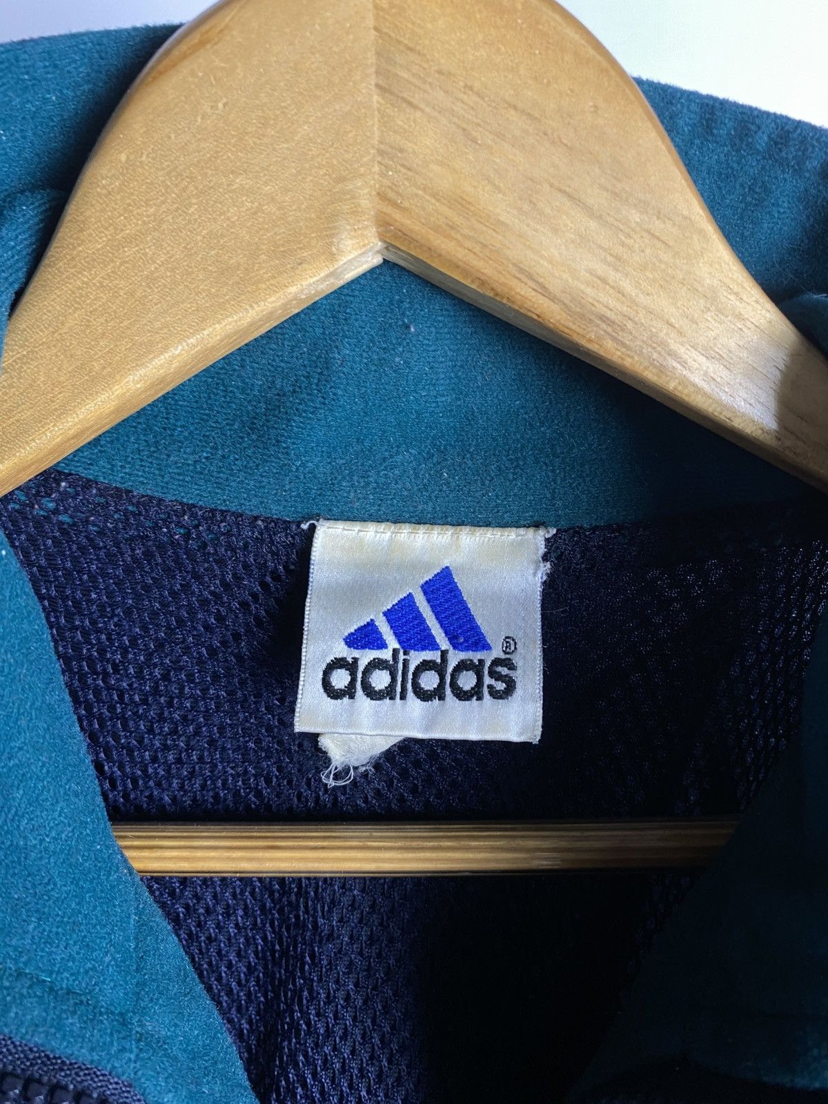 Adidas × Vintage Vintage 90s Adidas Y2K Hype Zip Retro Fleece Jacket Size US L / EU 52-54 / 3 - 7 Thumbnail
