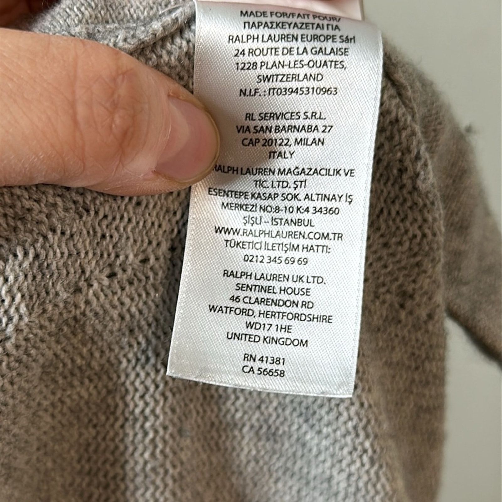 Polo Ralph Lauren POLO RALPH LAUREN WASHABLE CASHMERE KNIT Pull-On Pants XXL Size US 40 / EU 56 - 12 Thumbnail
