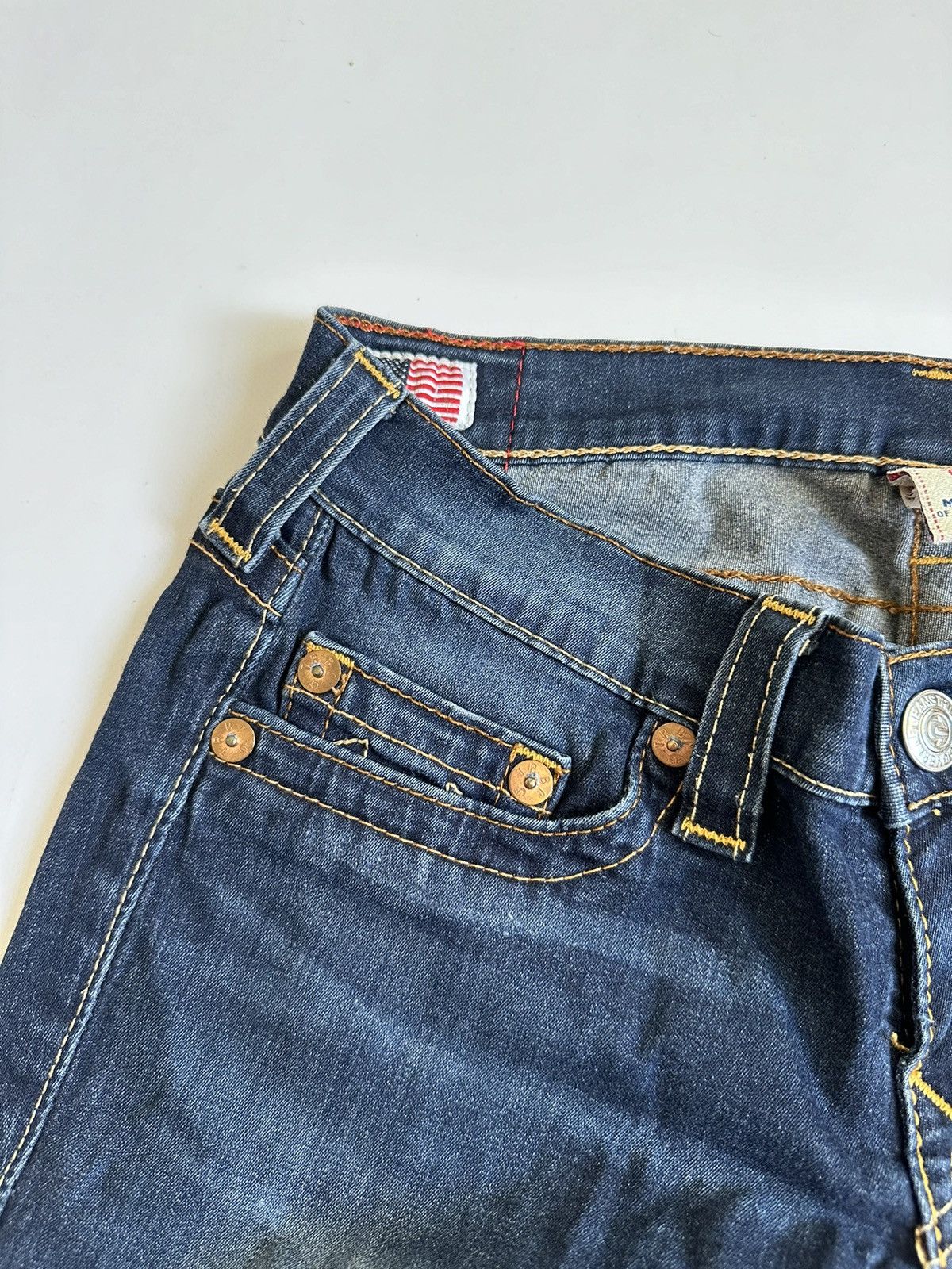 True Religion True Religion Womens Casey Skinny Jeans Size 28 Low Rise Size 28" / US 6 / IT 42 - 5 Thumbnail
