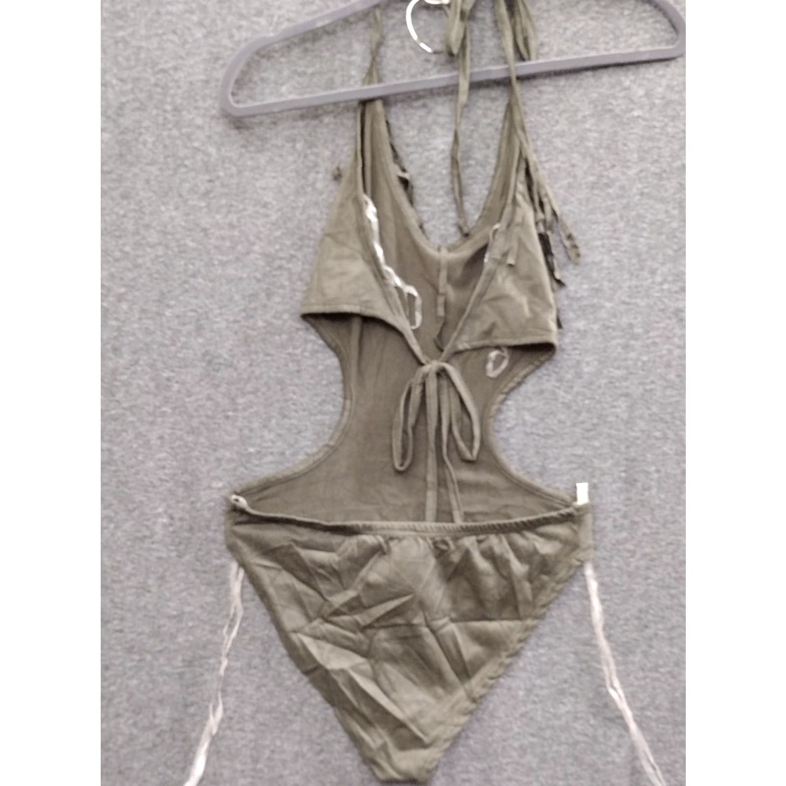 Olive Codigo Fringe Bodysuit Women's Olive Gray S Size S / US 4 / IT 40 - 7 Thumbnail