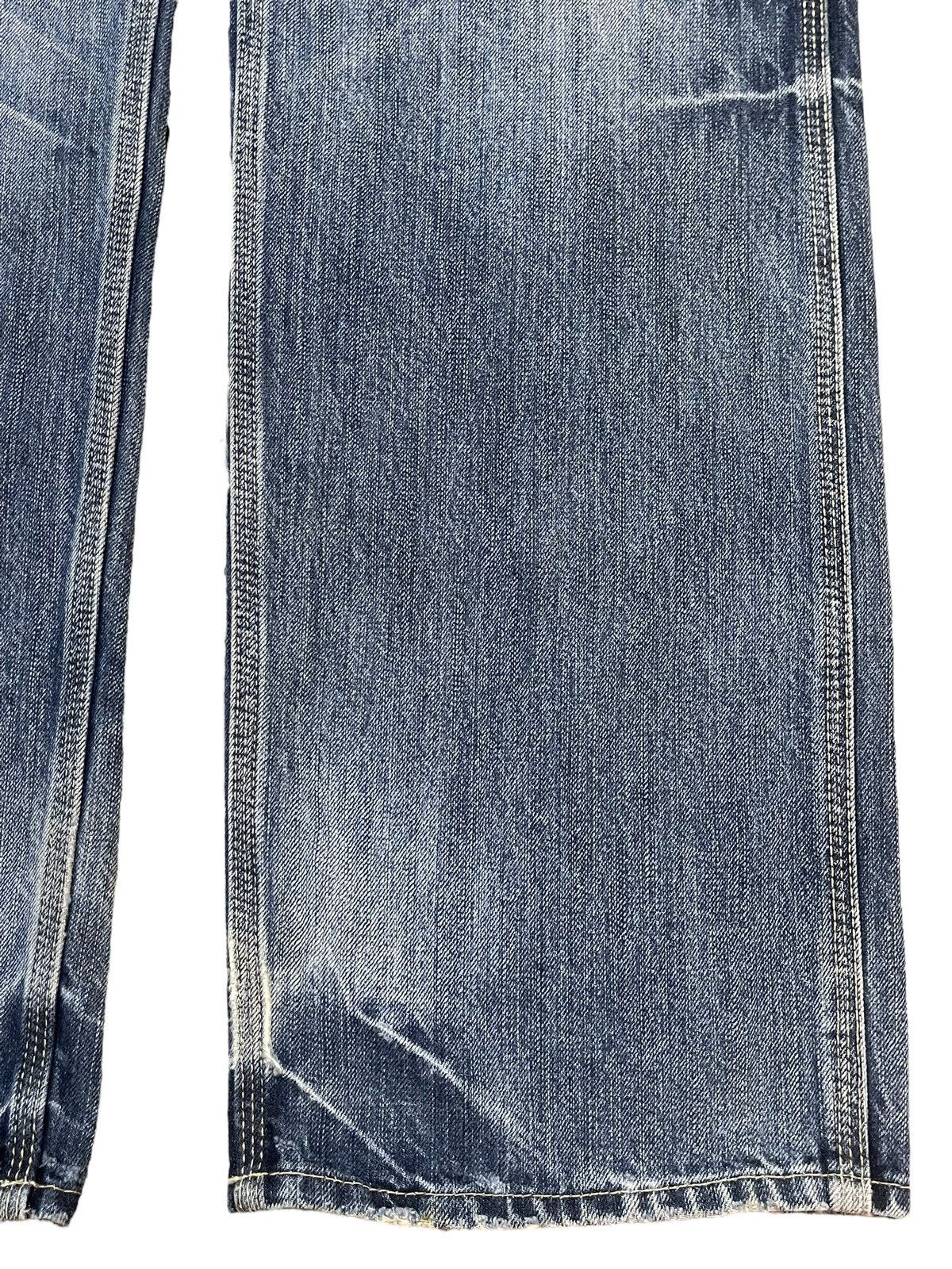 Evisu Vintage Japanese Brand Faded Wash Carpenter Baggy Jeans Size US 36 / EU 52 - 8 Thumbnail