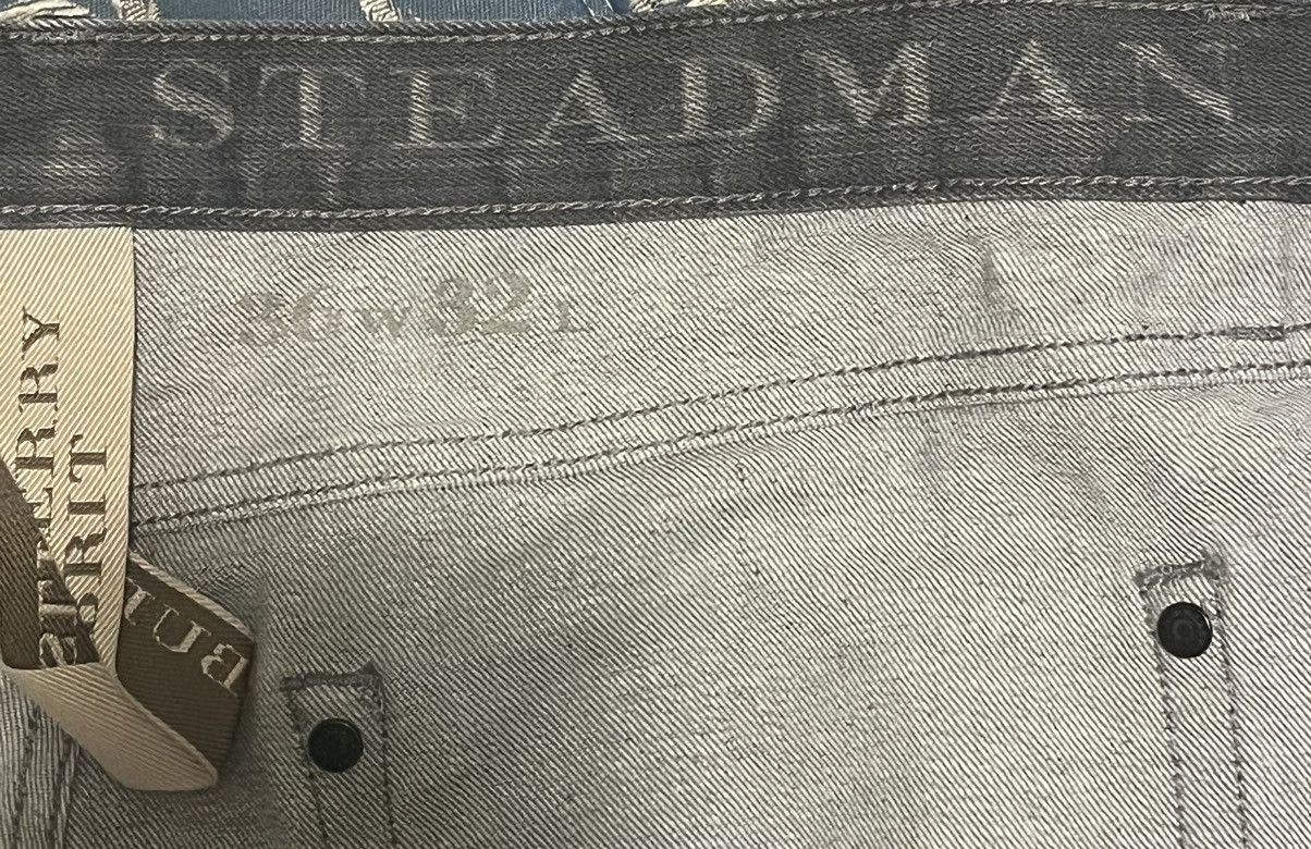 Burberry × Burberry Prorsum Burberry Grey Steadman Slim-Fit Jeans Size 36 Size US 36 / EU 52 - 8 Thumbnail
