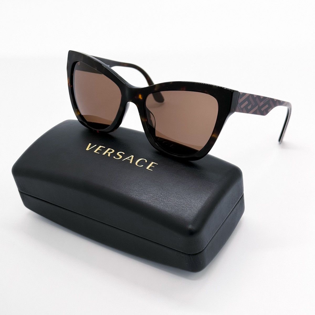 image of New Versace Ve4417U 5359/73 Women Ve4417U 535973 Sunglasses in Brown