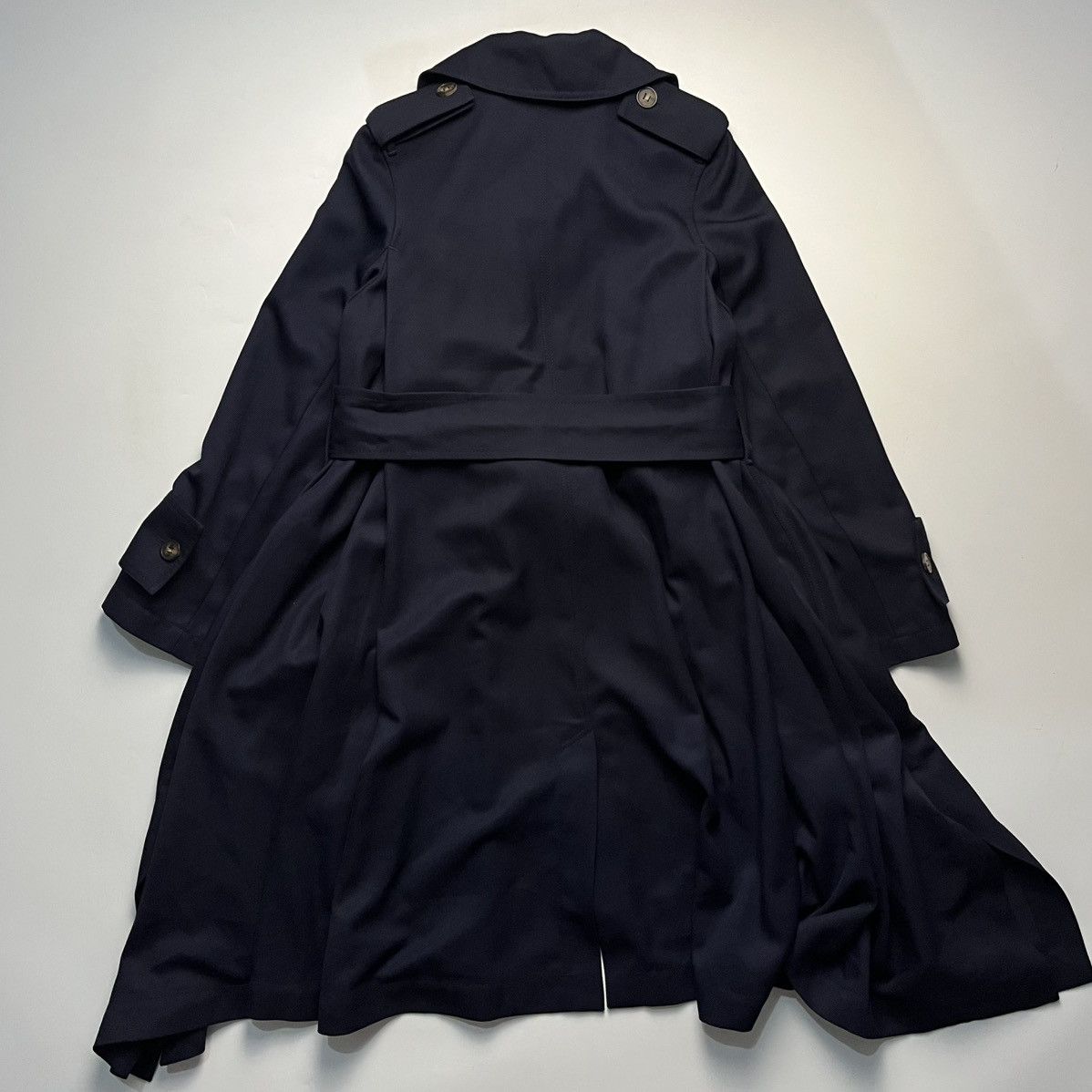 Acne Studios Acne Studios Olwen Twill Trench Coat Size XXS / US 00 / IT 34 - 3 Thumbnail
