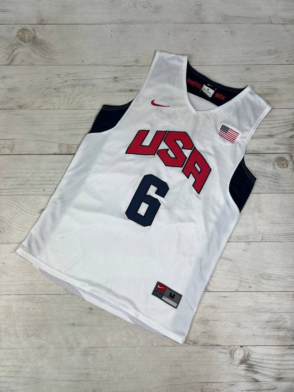 Nike Nike United State Olympic Team James #6 Basketball Jersey Size US M / EU 48-50 / 2 - 1 Thumbnail