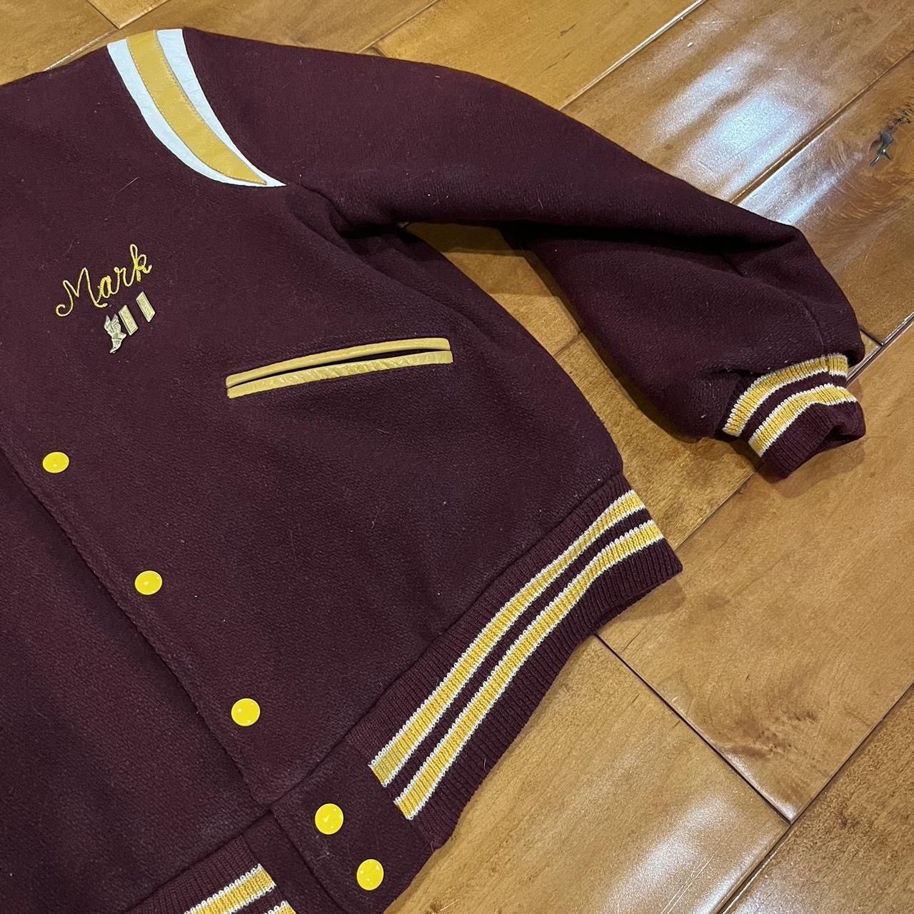 Vintage 1960s Varsity Jacket Size US M / EU 48-50 / 2 - 2 Thumbnail