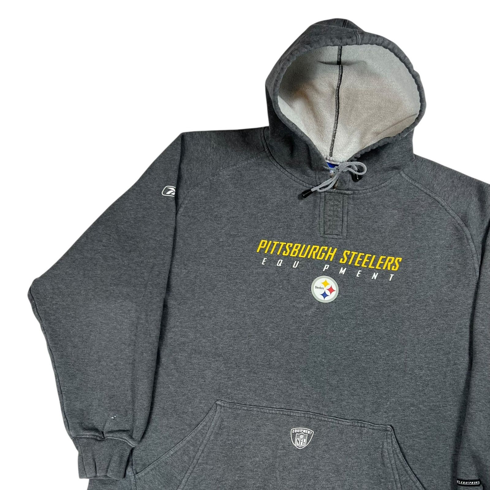 NFL × Reebok × Vintage Vintage Y2K Reebok Pittsburgh Steelers NFL hoodie (XL) Size US XL / EU 56 / 4 - 5 Thumbnail