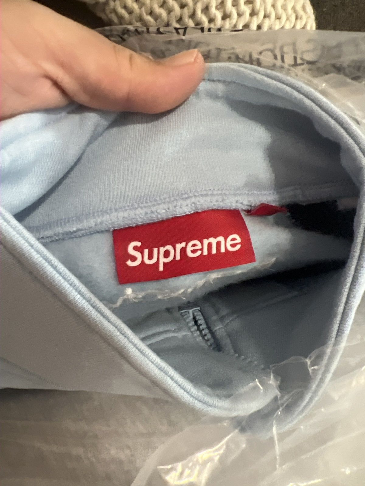 Hypebeast × Supreme Supreme Equipê Half Zip Up Sweatshirt Size US XL / EU 56 / 4 - 4 Thumbnail