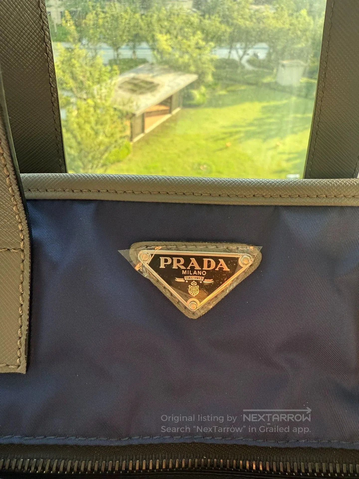 Prada Prada Canvas Tote Bag With Strap. Size ONE SIZE - 6 Thumbnail
