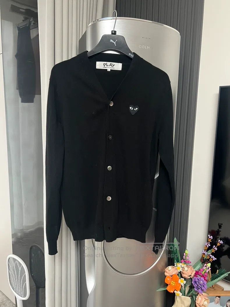 Comme des Garcons Comme Des Garcons Casual Sweater with Black Heart Size L / US 10 / IT 46 - 1 Thumbnail