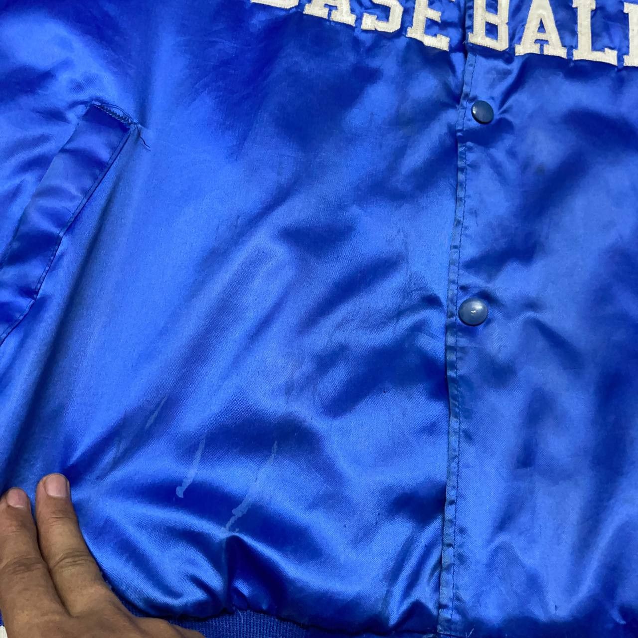 Vintage Vintage Conway Baseball Nylon Bomber Jacket Size US XL / EU 56 / 4 - 6 Thumbnail
