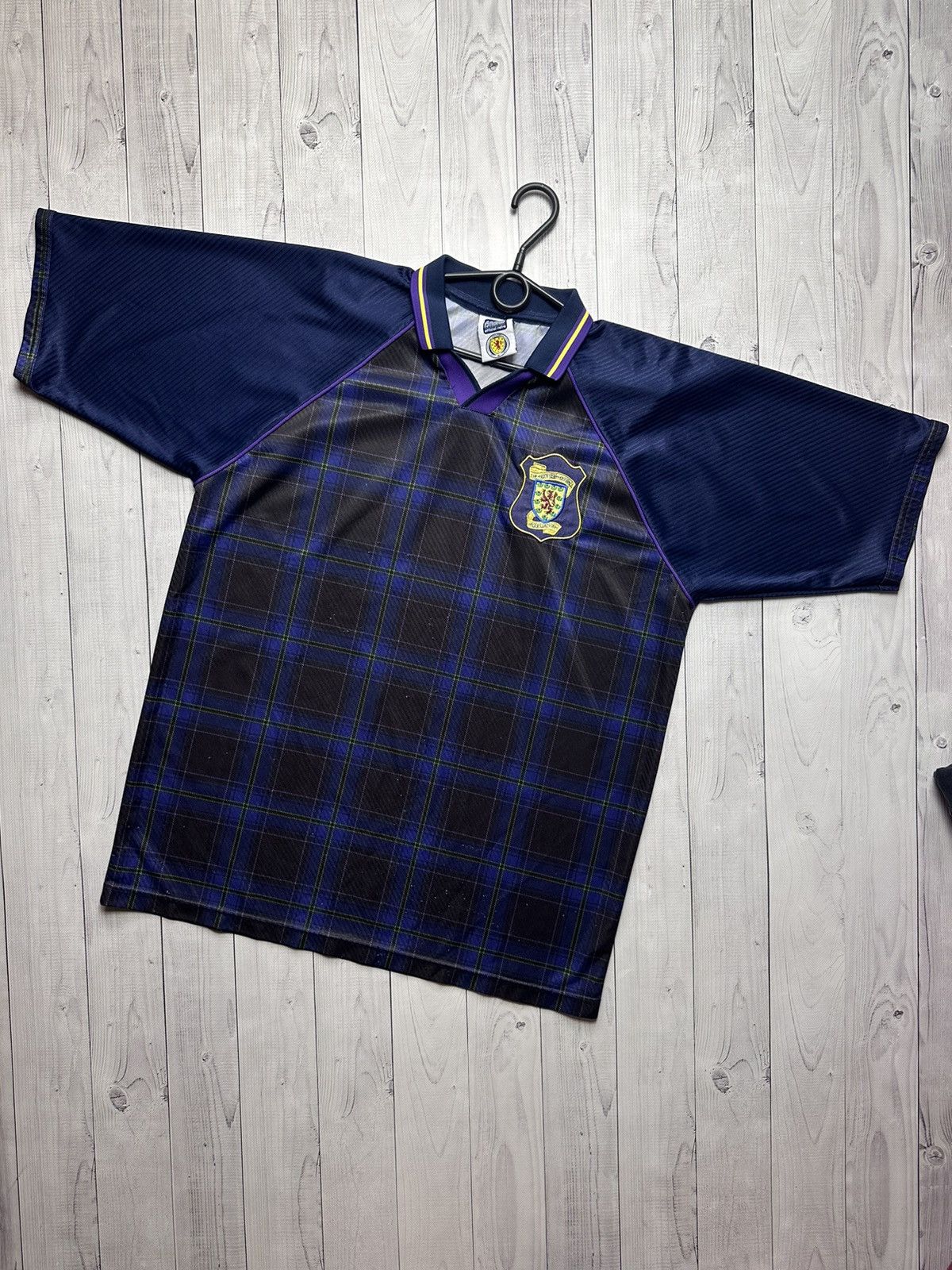 Vintage Vintage Scotland soccer polo size XL distressed Size US XL / EU 56 / 4 - 1 Thumbnail