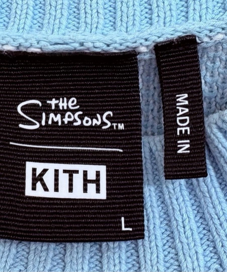 Kith × The Simpsons KITH x THE SIMPSONS Cloud Interasia Men's Sweater, large Size US L / EU 52-54 / 3 - 3 Thumbnail