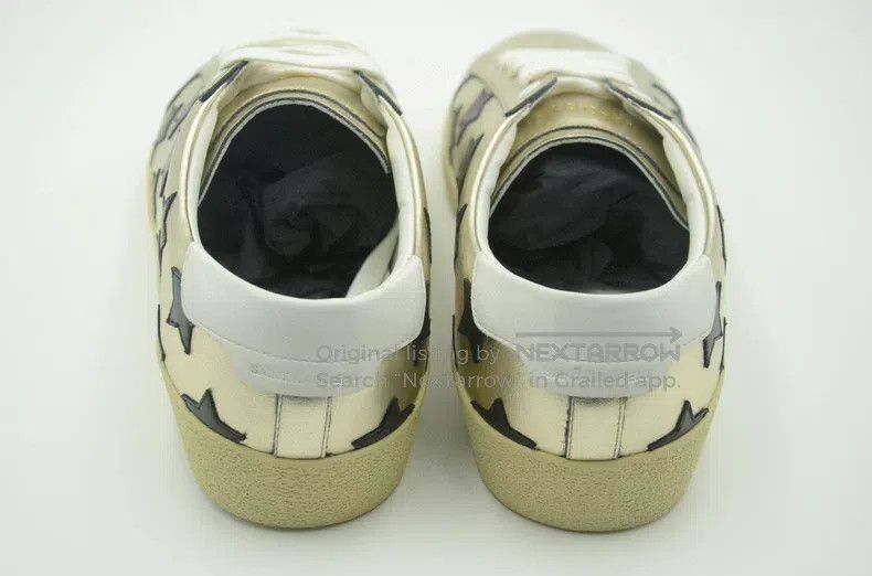 Saint Laurent Paris Saint Laurent Paris Star Gold Sneakers Casual Shoes Size US 10 / EU 43 - 5 Thumbnail