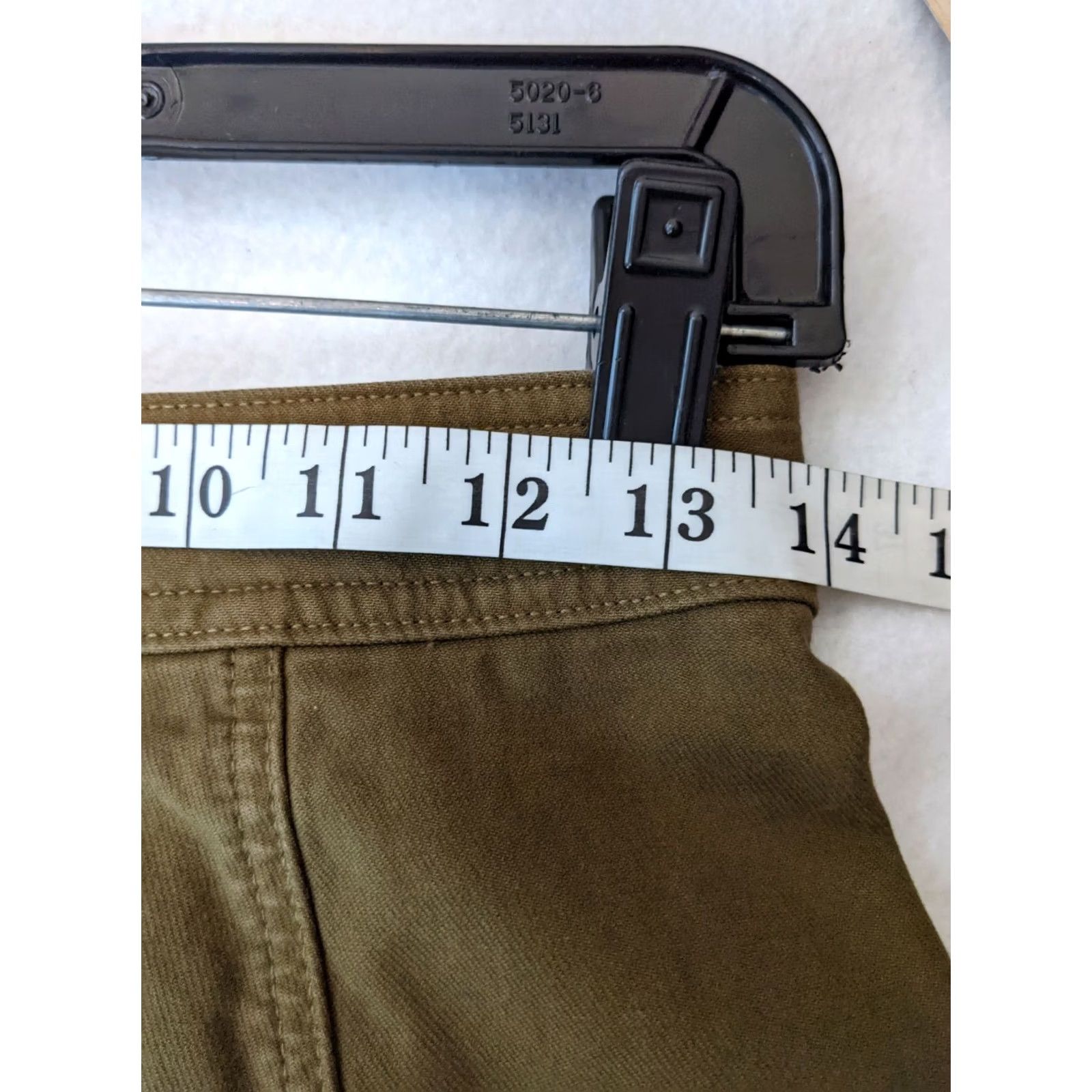 Madewell Madewell Skirt Button Front Mini Women's Size 0 Olive Green Denim Cotton Blend Elastane Casual Short 0 Womens Bye Size 25" / US 0 / IT 36 - 8 Thumbnail