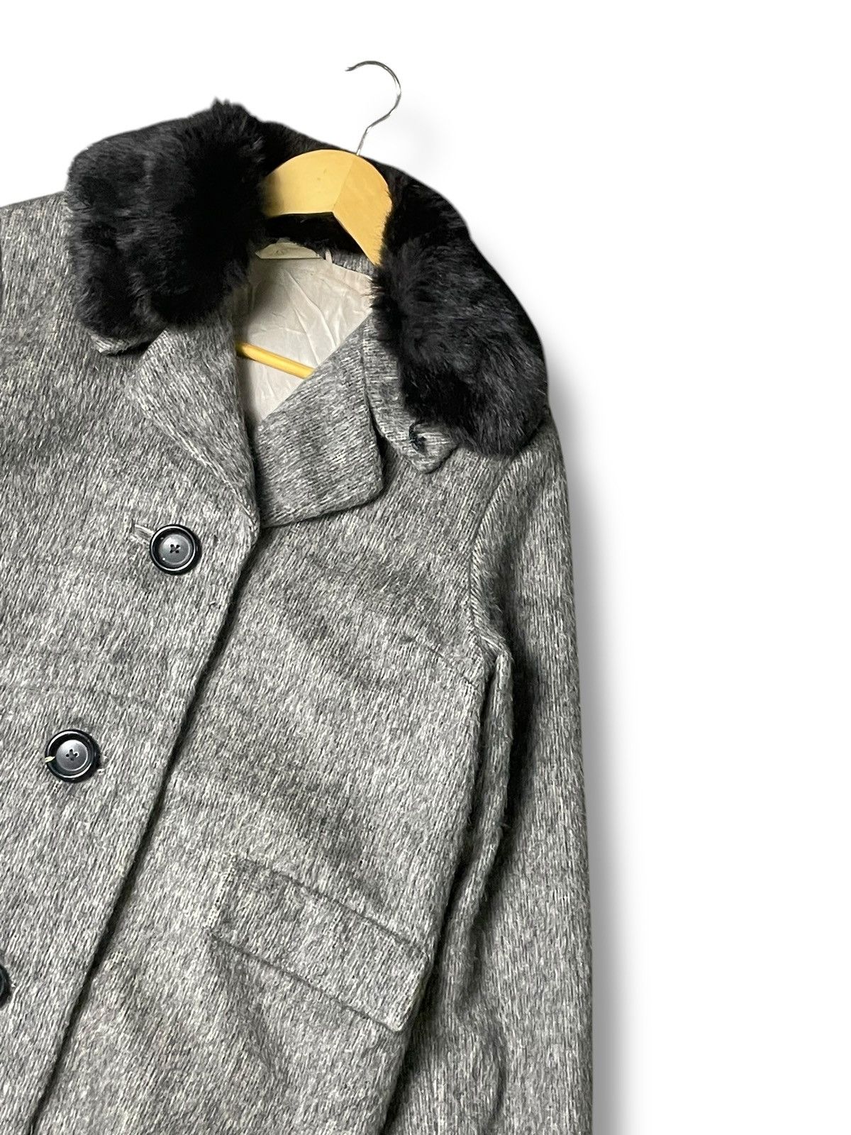 Japanese Brand Japanese Brand Long Coat with Fur (60) Size US XXS / EU 40 - 2 Thumbnail