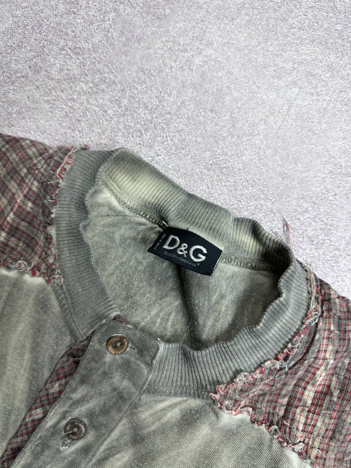 Dolce & Gabbana Vintage Dolce&Gabbana Archival Y2K Longsleeve Shirt M Size US M / EU 48-50 / 2 - 4 Thumbnail