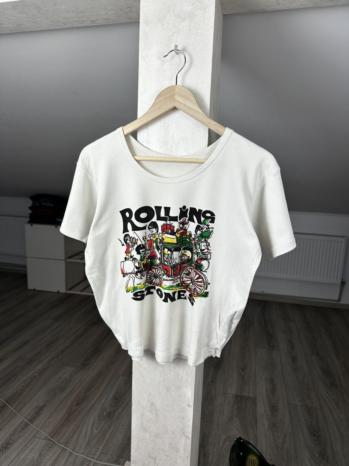 Band Tees 1980 Vintage Rolling Stones Tour Tee Top Size US S / EU 44-46 / 1 - 1 Thumbnail