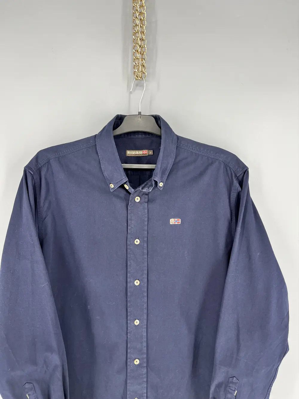 Napapijri Vintage Y2K Napapijri Shirt Button Up Size US L / EU 52-54 / 3 - 6 Thumbnail