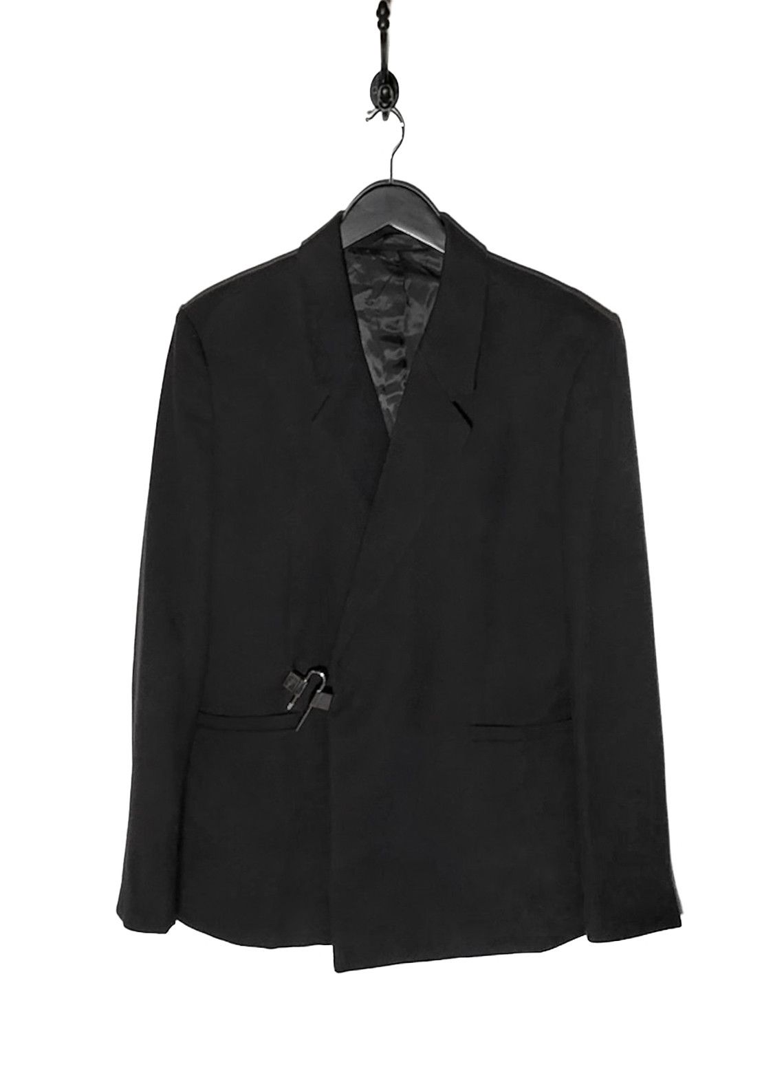 Givenchy Givenchy Black U-Lock Oversized Blazer Size 46R - 1 Thumbnail