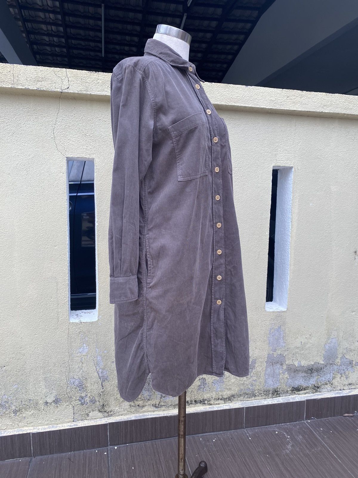 Margaret Howell mhl by margaret howell corduroy long shirt Size S / US 4 / IT 40 - 5 Thumbnail