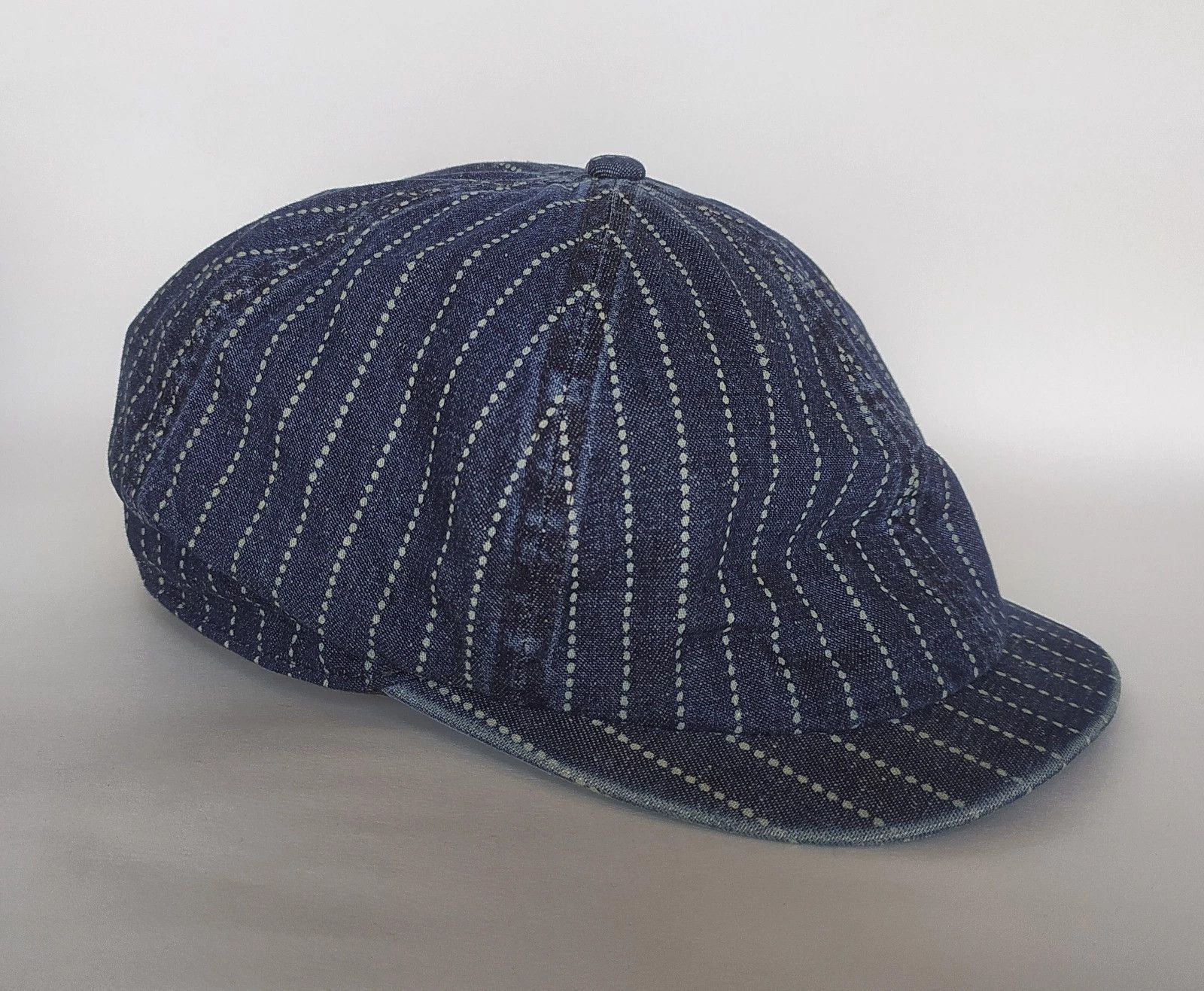 RRL Ralph Lauren DOUBLE RL Cotton-Linen Newsboy Cap T/3028 Size ONE SIZE - 1 Thumbnail