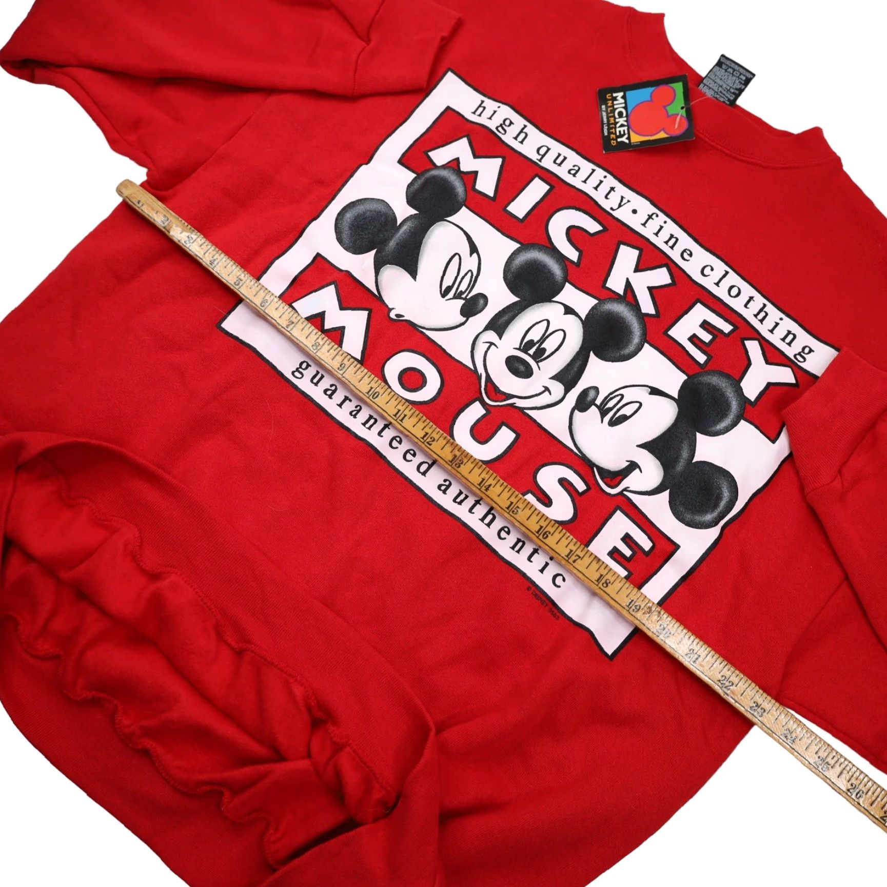 Disney VINTAGE NWT Mickey Mouse Graphic Sweatshirt Disney Red XL Men Pullover Sweatshirt MENS XL Red Mickey Mouse Graphic Sweatshirt Size US XL / EU 56 / 4 - 7 Thumbnail