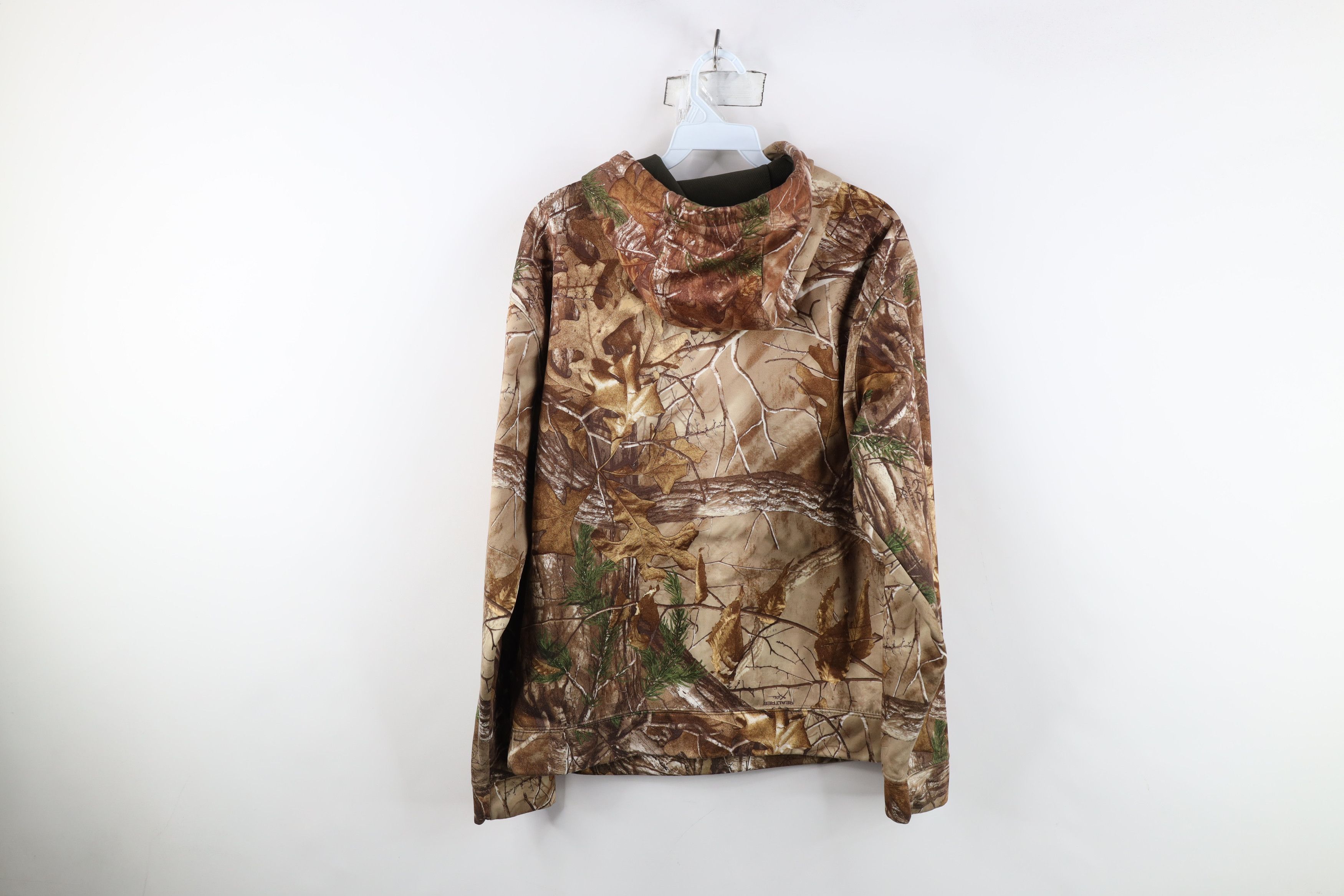 Vintage Vintage Streetwear Camouflage Fleece Lined Hoodie Sweatshirt Size US S / EU 44-46 / 1 - 11 Thumbnail