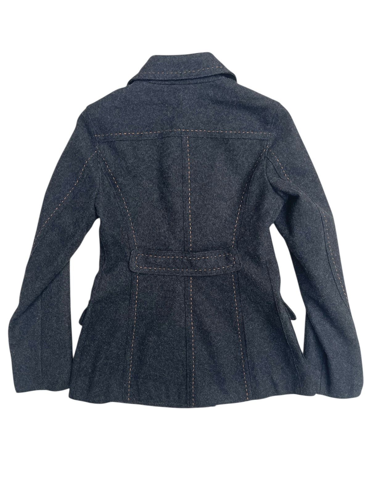 Issey Miyake Japanese Kumikyoku Wool Jacket Size S / US 4 / IT 40 - 2 Thumbnail