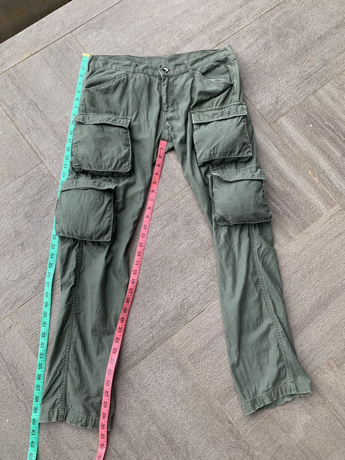 Vintage Urban Work Trousers Cargo Pants Size US 34 / EU 50 - 6 Thumbnail