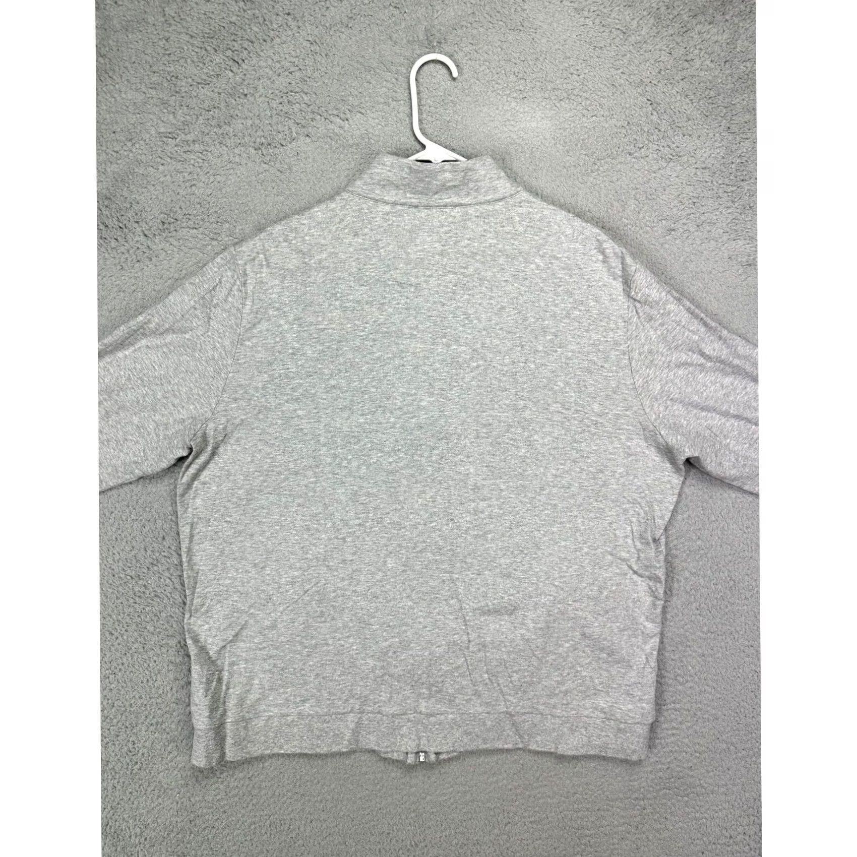 Robert Graham Robert Graham Sweater Adult 2XL Grey Classic Fit Full Zip Sweatshirt Pocket Mens Size US XXL / EU 58 / 5 - 2 Thumbnail
