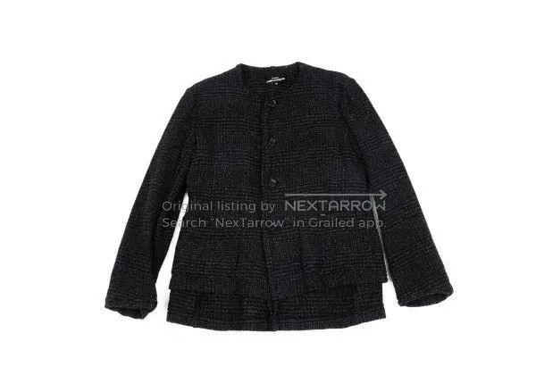 Other Comme Des Garcons Dark vintage plaid coat Size M / US 6-8 / IT 42-44 - 2 Thumbnail