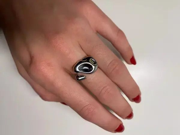Japanese Brand Irregular Adjustable Ring Size ONE SIZE - 1 Thumbnail