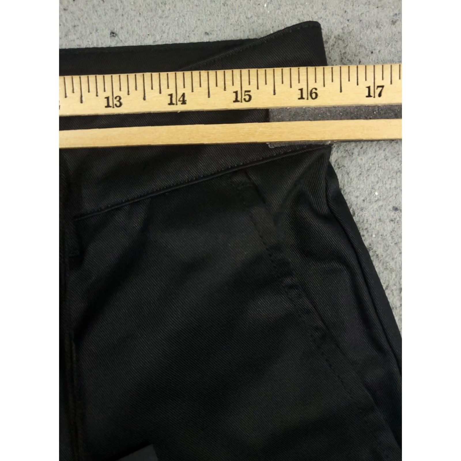 Pleasures Pleasures Jeans Mens Size 32x32 Black Wretch Work Trousers Pants Straight Leg Denim 5-Pocket Logo Regular Fit Men Size US 32 / EU 48 - 4 Thumbnail