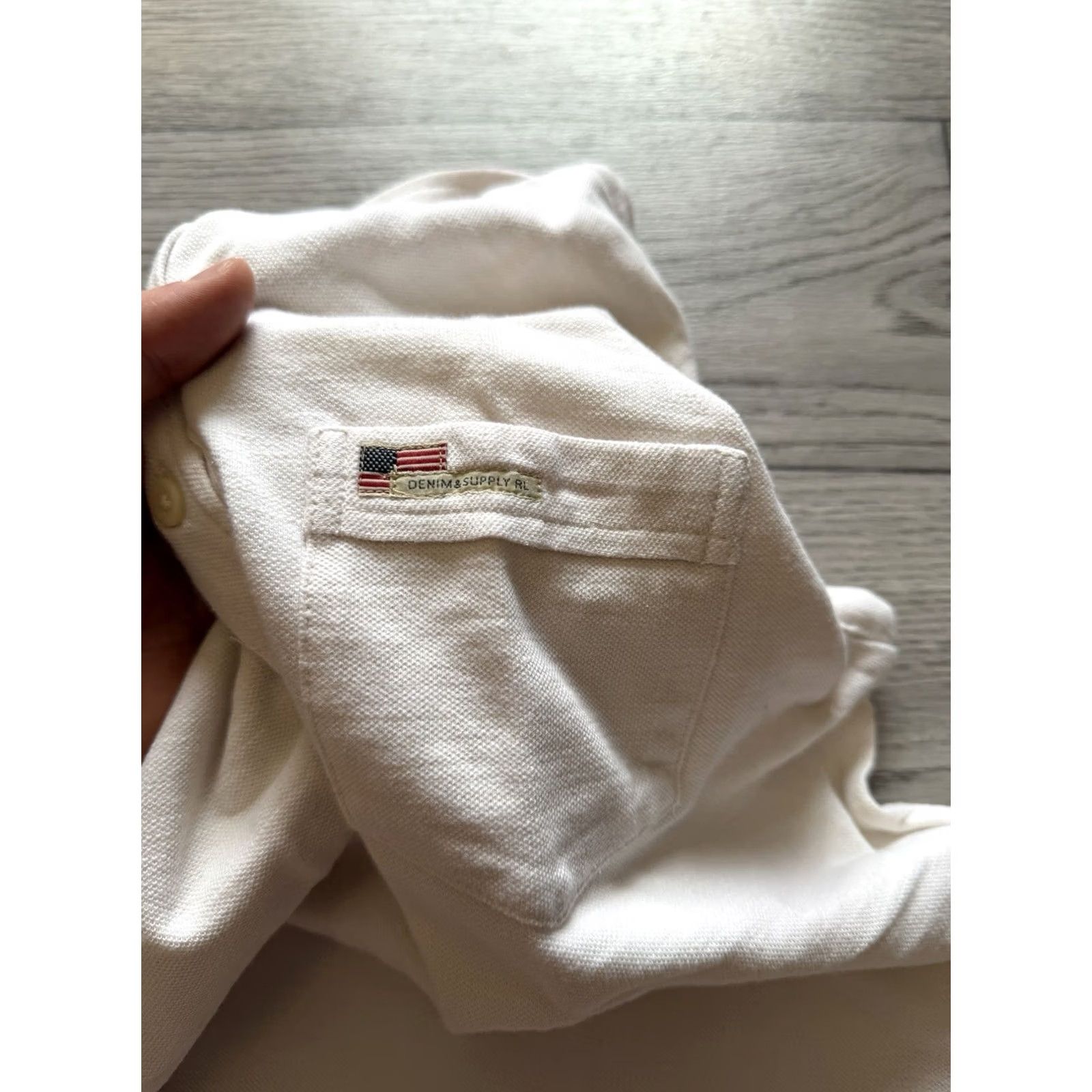 Ralph Lauren Ralph Lauren Denim&Supply RL Shirt Polo Short Sleeve Beige Size M Mens Size US M / EU 48-50 / 2 - 4 Thumbnail